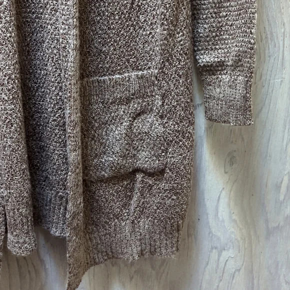 Love Ellie Cardigan Duster With Pockets Color Brown Size Medium - Picture 4 of 5